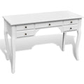 Schreibtisch mit den Massen 110 x 47 x 79 cm in Weiss