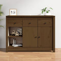 Sideboard aus Massivholz und Kiefernholz mit 3 Schubladen