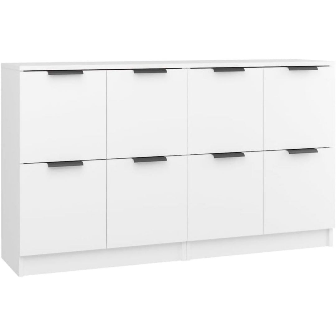 Das Sideboard misst 60 x 30 x 70 cm in Weiss