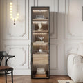 Vitrine mit LED Beleuchtung und Glastueren