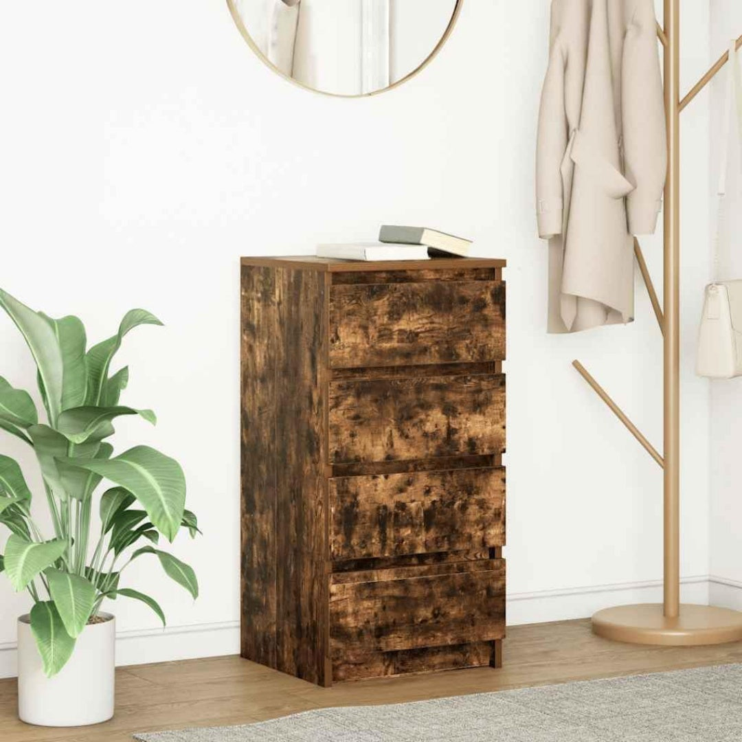 Sideboard mit den Massen 37.5 x 35 x 76 cm in Eichenbraun