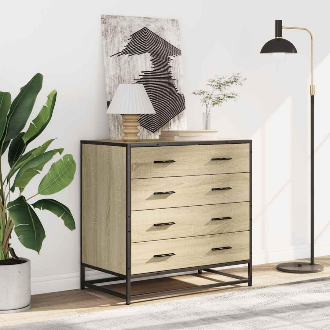 Sideboard in Eichenbraun mit Schubladen