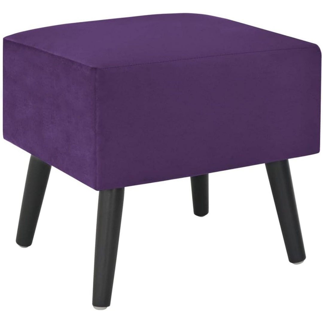 Schubladen praegen den Nachttisch in Violett