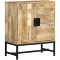 Sideboard aus Massivholz und Mangoholz mit Holzoptik