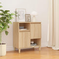 Geschlossener Stauraum ergaenzt das Sideboard mit den Massen 60 x 35 x 70 cm