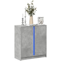 Sideboard mit den Massen 77 x 34 x 85 cm in Betongrau